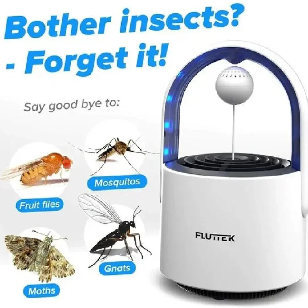 Indoor Mosquito Trap for Home House Fly Killer Indoor Bug Zapper for Home - Picture 2 of 3